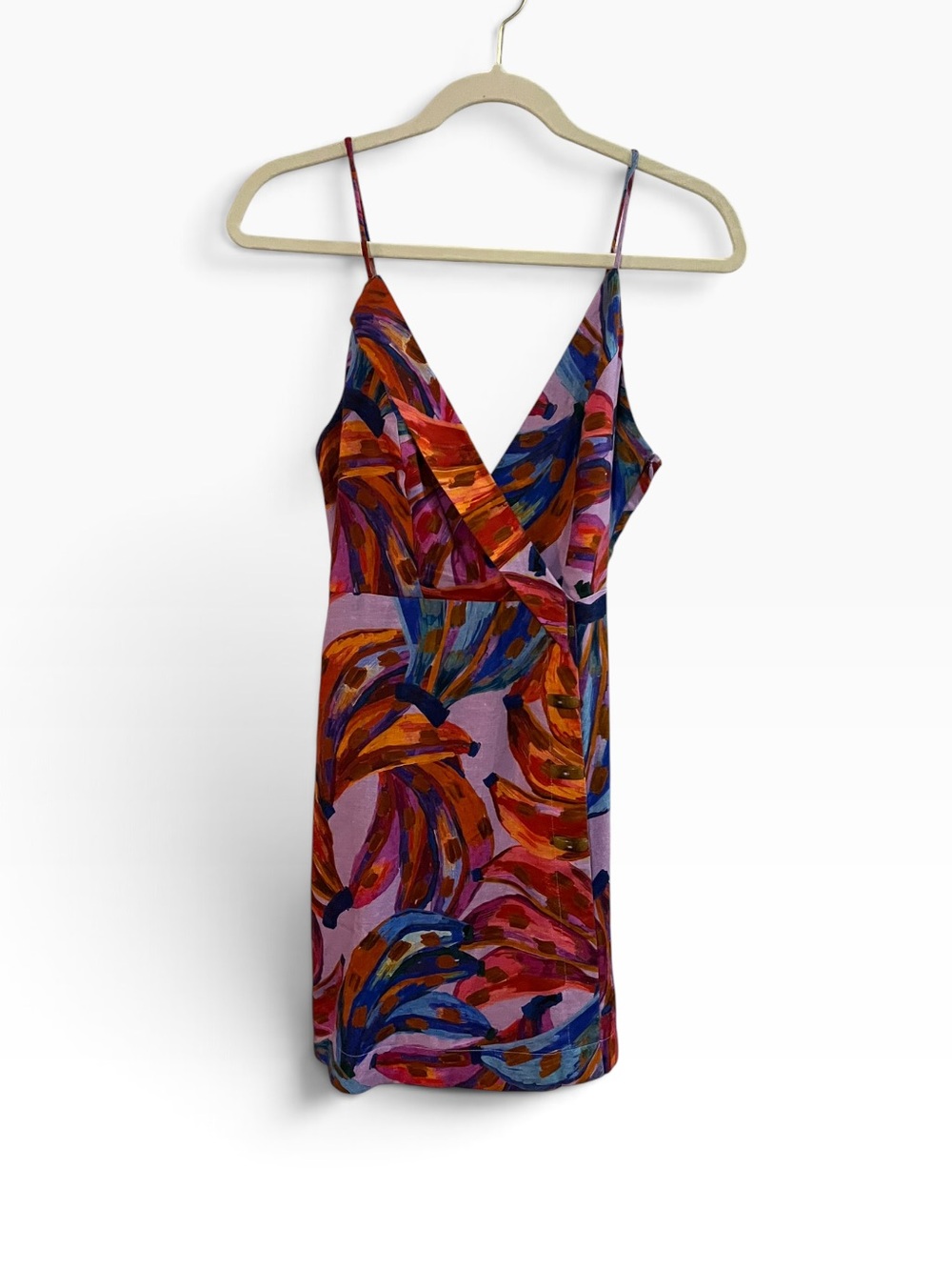 FARM Rio Pink Multi-Color Spaghetti Strap Mini Dress - Picture 4 of 6